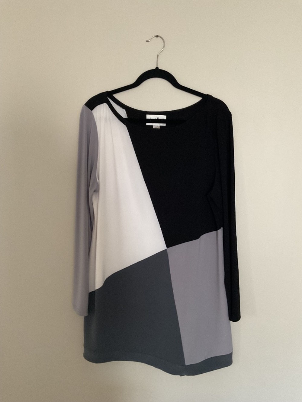 Joseph Ribkoff colour block stretch tunic